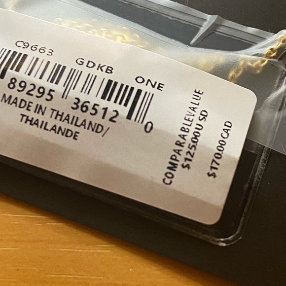 Coach Gemstone Necklace NWT - Picture 2 of 4